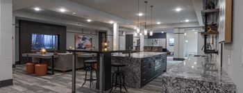 Clubhouse With Catering Kitchen at Radius West Midtown, Atlanta, GA, 30318